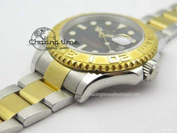 1227 MultiPurpose Yacht-Master 116622 JF Best Edition SS YG Gray MOP Dial On Bracelet A 3863